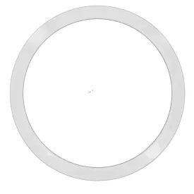   TW Marc Coblen Edition előlap Ø 45mm 50mm Auswahl 50 mm - 14A kerámia fehér rózsa