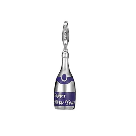 Esprit nyaklánc kiegészítő Charms ezüst Sektflasche Happy Year ESZZ90788A000
