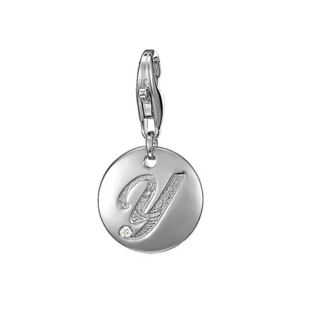 Esprit nyaklánc kiegészítő Charms ezüst Letter Y ESZZ90843A000