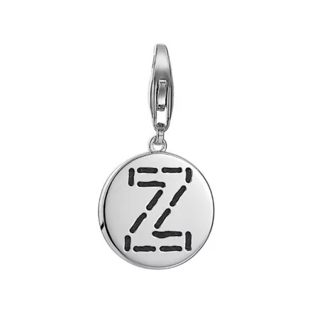 Esprit nyaklánc kiegészítő Charms ezüst Letter szövet Z ESCH91147A000