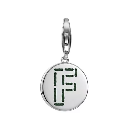 Esprit nyaklánc kiegészítő Charms ezüst Letter szövet F ESCH91128A000