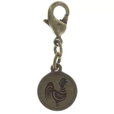 Konplott nyaklánc kiegészítő medál Zodiac Rooster/Hahn XS réz/ezüst