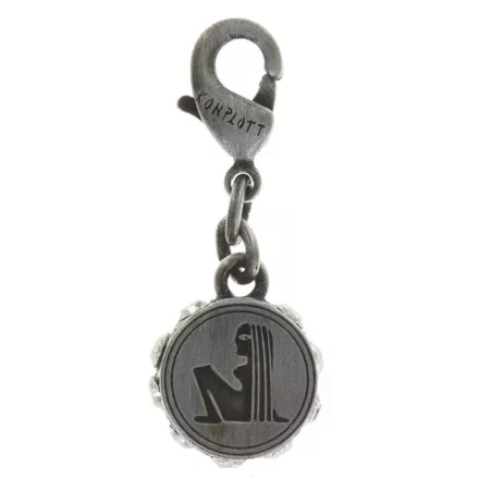 Konplott nyaklánc kiegészítő medál Zodiac Virgo/Jungfrau XS réz/ezüst kristály