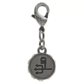   Konplott nyaklánc kiegészítő medál Zodiac Aquarius/Wassermann XS réz/ezüst kristály