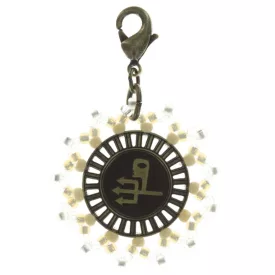   Konplott nyaklánc kiegészítő medál Zodiac Aquarlus/Wassermann M réz/ezüst