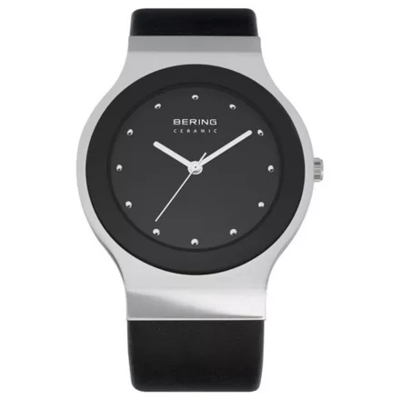 Bering Unisex férfi női óra karóra vékony kerámia - 32538-442 bőr