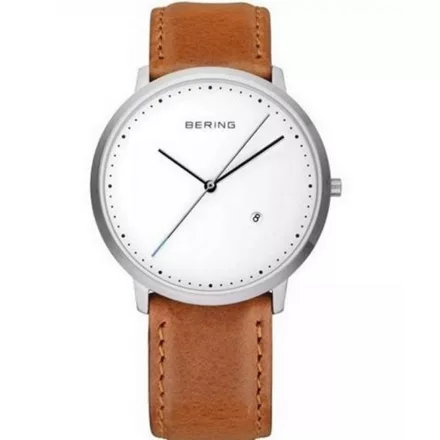 Bering férfi óra karóra vékony klasszikus - 11139-504-s bőr