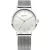 Bering Unisex férfi női óra karóra vékony klasszikus - 13436-001 Meshband