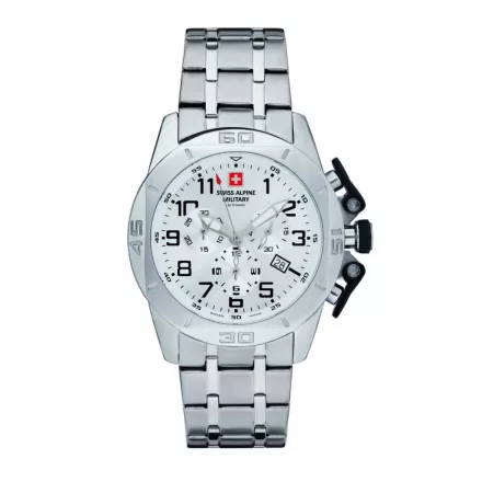 Swiss Alpine Military férfi óra Chrono 7063.9133SAM nemesacél