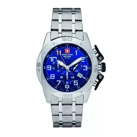   Swiss Alpine Military férfi óra Chrono 7063.9135SAM nemesacél