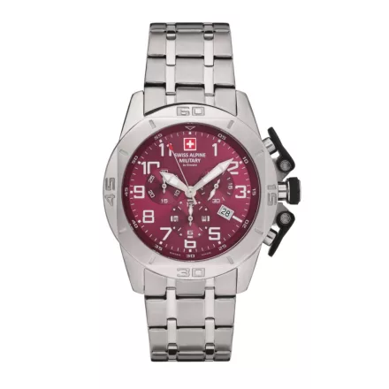 Swiss Alpine Military férfi óra Chrono 7063.9136SAM nemesacél