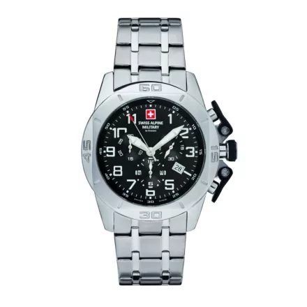 Swiss Alpine Military férfi óra Chrono 7063.9137SAM nemesacél