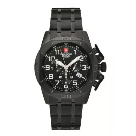 Swiss Alpine Military férfi óra Chrono 7063.9177SAM nemesacél