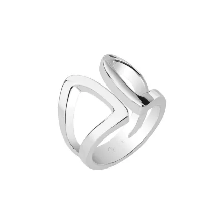 Joop Női gyűrű nemesacél ezüst MODERN alakú JPRG00010A1 57 (18.1 mm Ø)