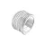 Joop Női gyűrű nemesacél ezüst M Refined JPRG90800A 57 (18.1 mm Ø)