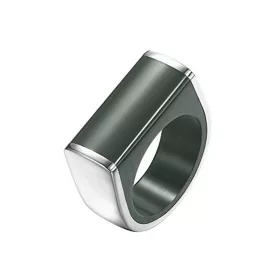   Joop Női gyűrű nemesacél ezüst fekete Pieces JPRG00028A 56 (17.8 mm Ø)