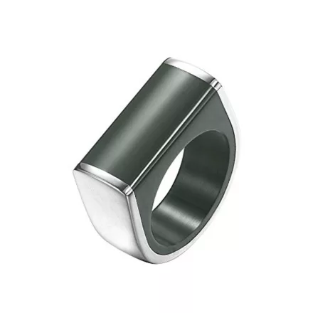 Joop Női gyűrű nemesacél ezüst fekete Pieces JPRG00028A 56 (17.8 mm Ø)
