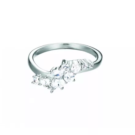Esprit Női gyűrű ezüst úszó Kövek cirkónia ESRG92522B1 53 (16.8 mm Ø)