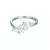 Esprit Női gyűrű ezüst úszó Kövek cirkónia ESRG92522B1 53 (16.8 mm Ø)