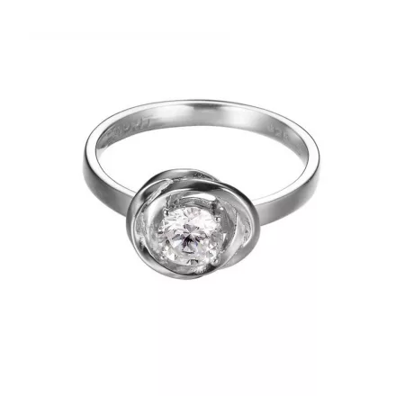 Esprit Női gyűrű ezüst cirkónia Solotwist ESRG92316A1 57 (18.1 mm Ø)