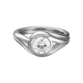   Esprit Női gyűrű ezüst Glamour Solitaire cirkónia ESRG92036A1 56 (17.8 mm Ø)