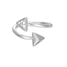   Esprit Női gyűrű Messing JW50214 ezüst cirkónia ESRG02865A1 56 (17.8 mm Ø)