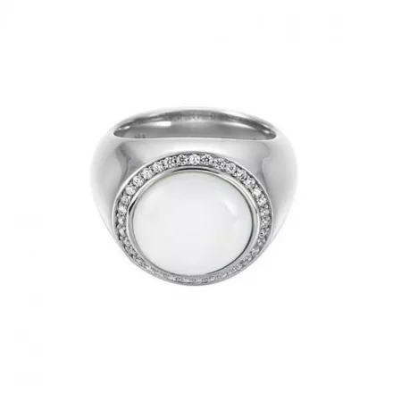 Esprit Női gyűrű ezüst cirkónia Ballroom fehér ESRG91707A1 56 (17.8 mm Ø)