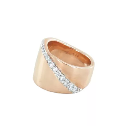 Esprit Collection Női gyűrű Roségold cirkónia Phanes Gr.19 ELRG92408C190-1