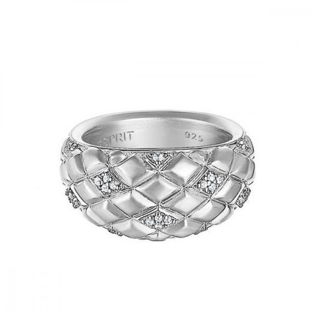 Esprit Női gyűrű ezüst Lattice Glam cirkónia ESRG91949A1 58 (18.4 mm Ø)