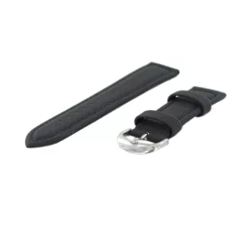   Ingersoll Ersatzband Óra Karóra bőr / Textilband fekete Dornschieße 22 mm