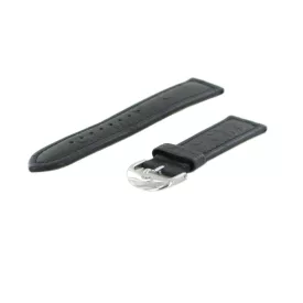   Ingersoll Ersatzband Óra Karóra fekete Strauss Dornschieße SI 22 mm