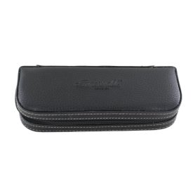   Ingersoll Stiftemappe ajándék doboz Stifte bőr tokban Lederschlaufe fekete