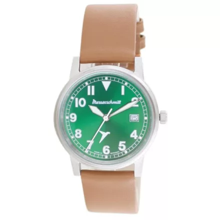 Aristo Unisex férfi női Messerschmitt óra Fliegeruhr ME-9673-02 bőr