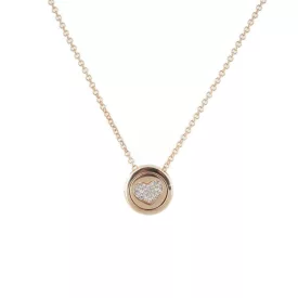   Esprit Női Lánc nyaklánc nemesacél rosegold cirkónia ESSE00995D750