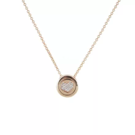 Esprit Női Lánc nyaklánc nemesacél rosegold cirkónia ESSE00995D750