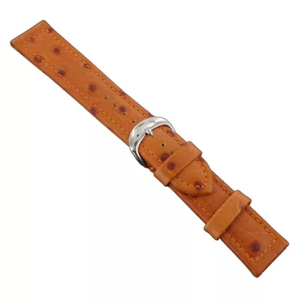 Ingersoll Ersatzband Óra Karóra bőr barna Strauss dornkapcsoló SI 22 mm