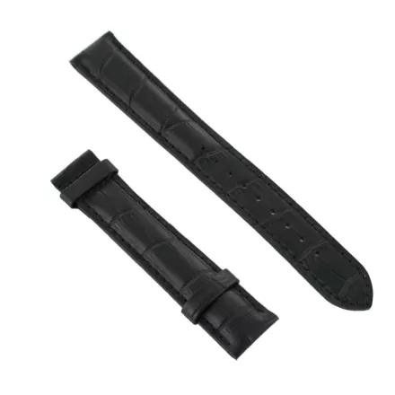 Ingersoll Ersatzband Óra Karóra bőr fekete Kroko 20 mm XL