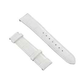 Ingersoll Ersatzband Óra Karóra bőr fehér Kroko 18 mm