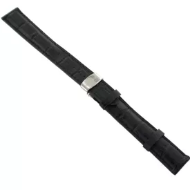   Ingersoll Ersatzband Óra Karóra bőr fekete Kroko Faltschl.20 mm XL
