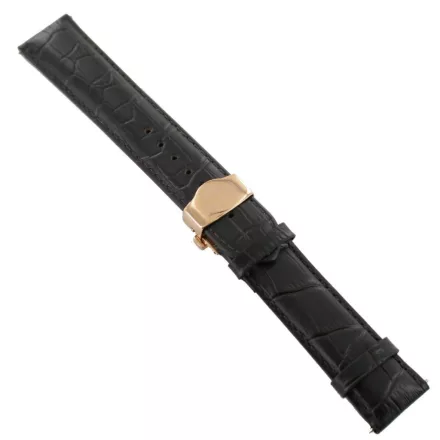Ingersoll Ersatzband Óra Karóra bőr barna Kroko Faltschl. rosegold 22 mm