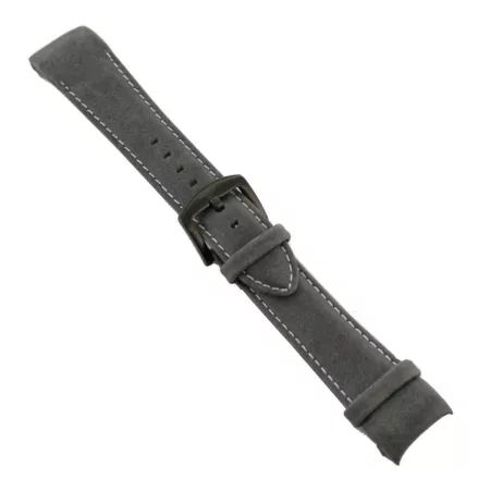 Ingersoll Ersatzband Óra Karóra bőr szürke Naht fehér IN3211BKSL 24 mm