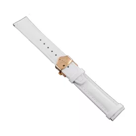  Ingersoll Ersatzband Óra Karóra bőr fehér Kroko Faltschl. rosegold 20 mm