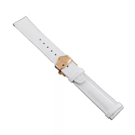 Ingersoll Ersatzband Óra Karóra bőr fehér Kroko Faltschl. rosegold 20 mm