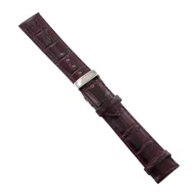   Ingersoll Ersatzband Óra Karóra bőr weinrot Kroko Faltschl. 20 mm