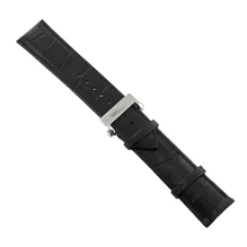   Ingersoll Ersatzband Óra Karóra bőr fekete Kroko Faltschl. spez. Si 24 mm