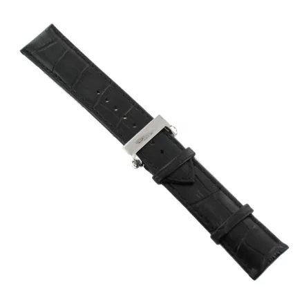 Ingersoll Ersatzband Óra Karóra bőr fekete Kroko Faltschl. spez. Si 24 mm