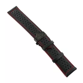   Ingersoll Ersatzband Óra Karóra bőr fekete Löcher Faltschl. SW 24 mm
