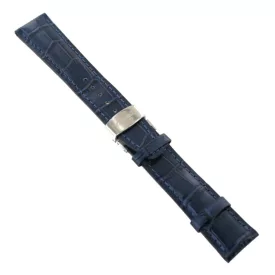   Ingersoll Ersatzband Óra Karóra bőr kék Kroko Faltschl. 23 mm