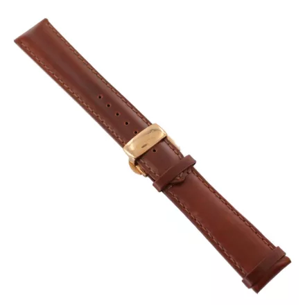 Ingersoll Ersatzband Óra Karóra bőr barna Faltschl. rosegold 22 mm