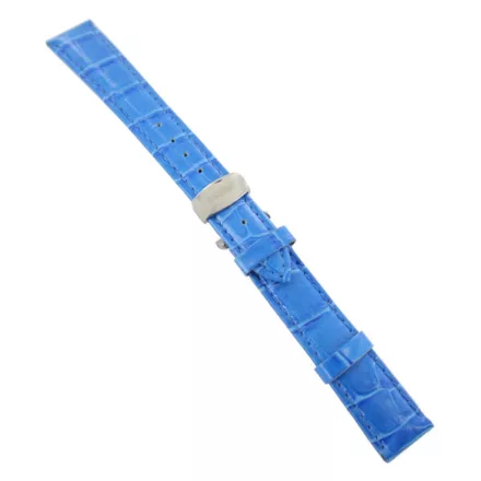 Ingersoll Ersatzband Óra Karóra bőr kék Kroko Faltschl. Si 16 mm